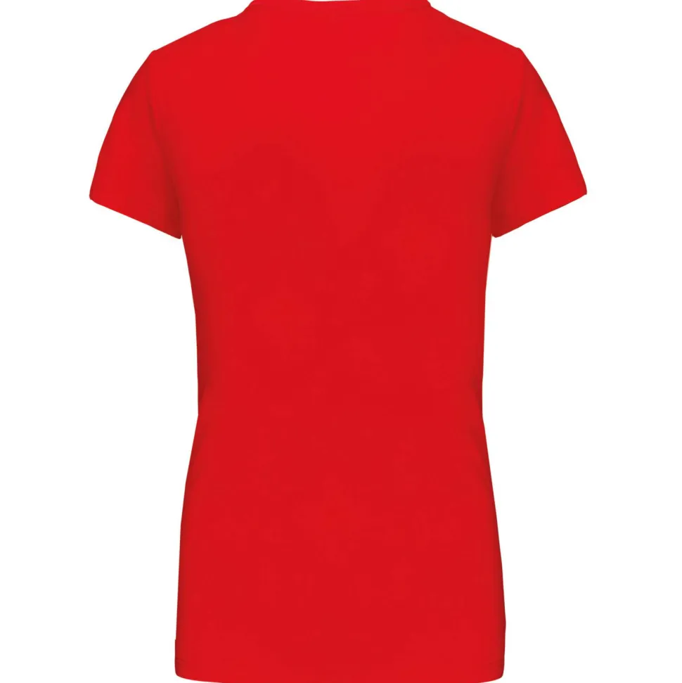 Kariban K381 - T-SHIRT COL V MANCHES COURTES FEMME