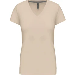Kariban K381 - T-SHIRT COL V MANCHES COURTES FEMME