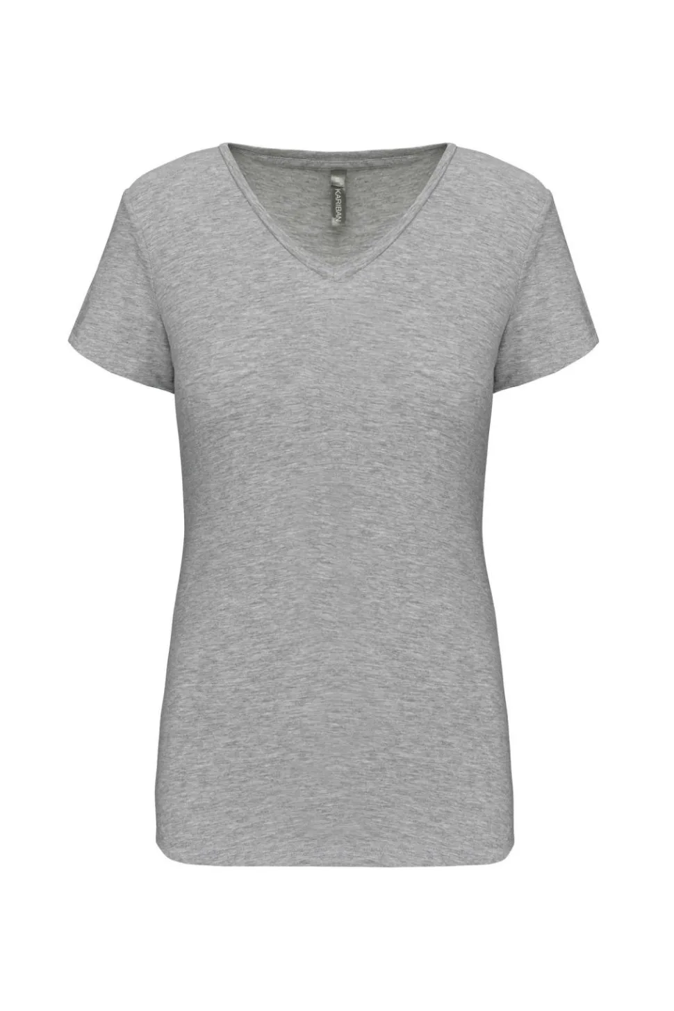 Kariban K3015 - T-shirt col V manches courtes femme