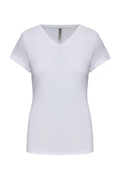 Kariban K3015 - T-shirt col V manches courtes femme