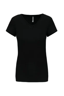 Kariban K3015 - T-shirt col V manches courtes femme