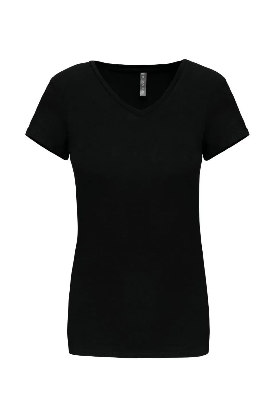 Kariban K3015 - T-shirt col V manches courtes femme