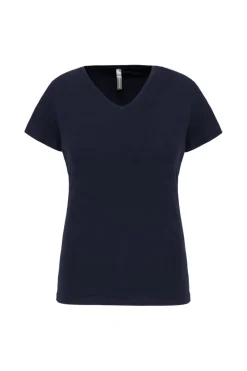 Kariban K3015 - T-shirt col V manches courtes femme