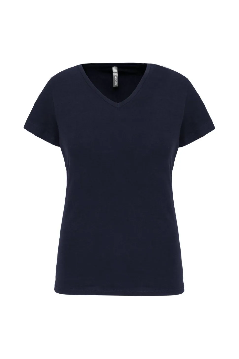 Kariban K3015 - T-shirt col V manches courtes femme