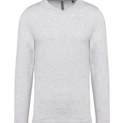 Kariban K358 - T-SHIRT COL V MANCHES LONGUES