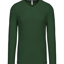 Kariban K358 - T-SHIRT COL V MANCHES LONGUES