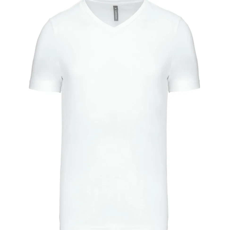 Kariban K357 - T-SHIRT COL V MANCHES COURTES