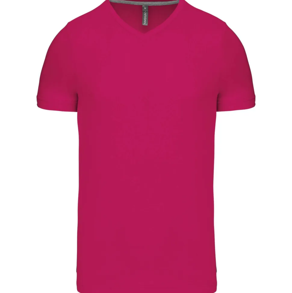 Kariban K357 - T-SHIRT COL V MANCHES COURTES