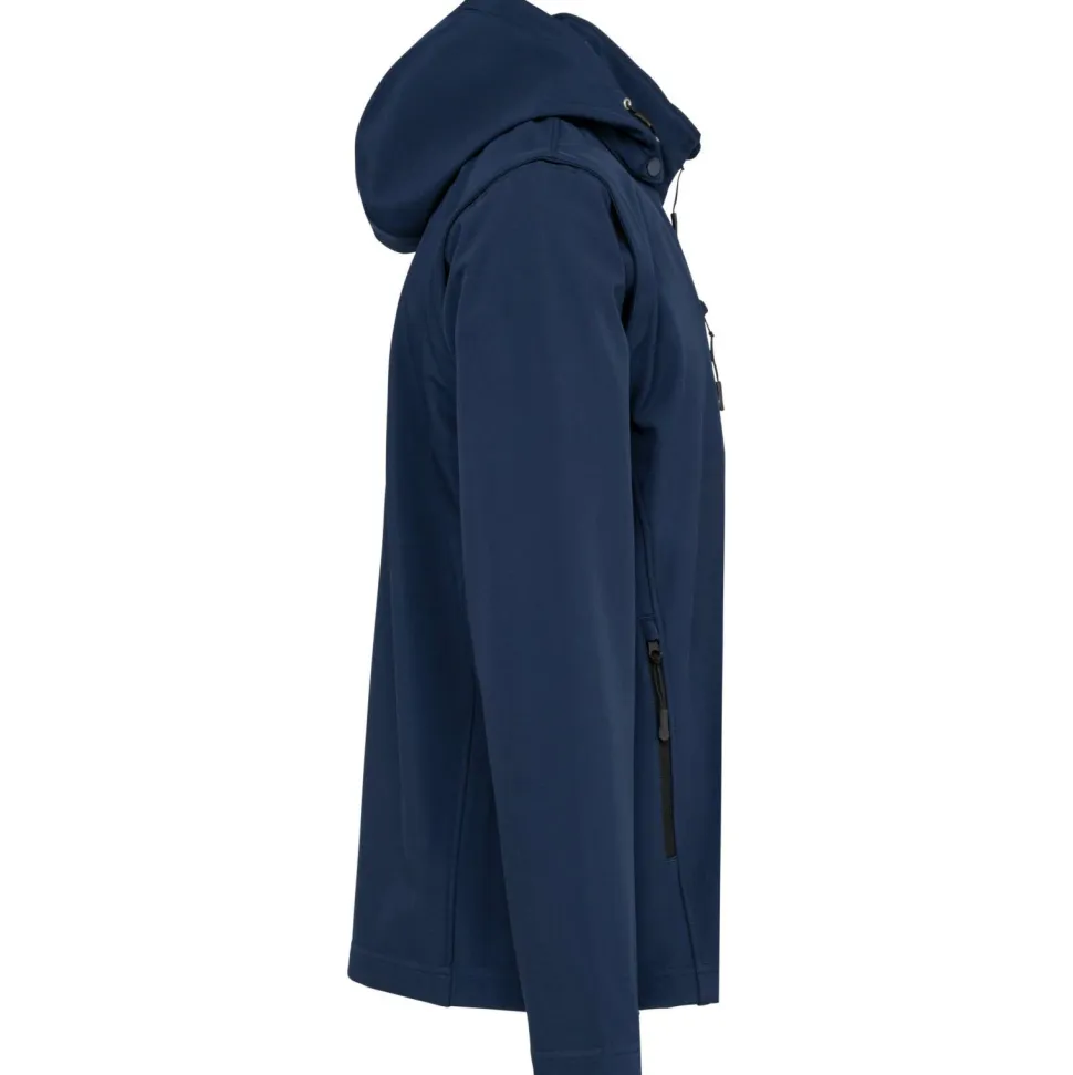 Kariban K422 - Veste Softshell Unisexe à Manches Amovibles et Capuche