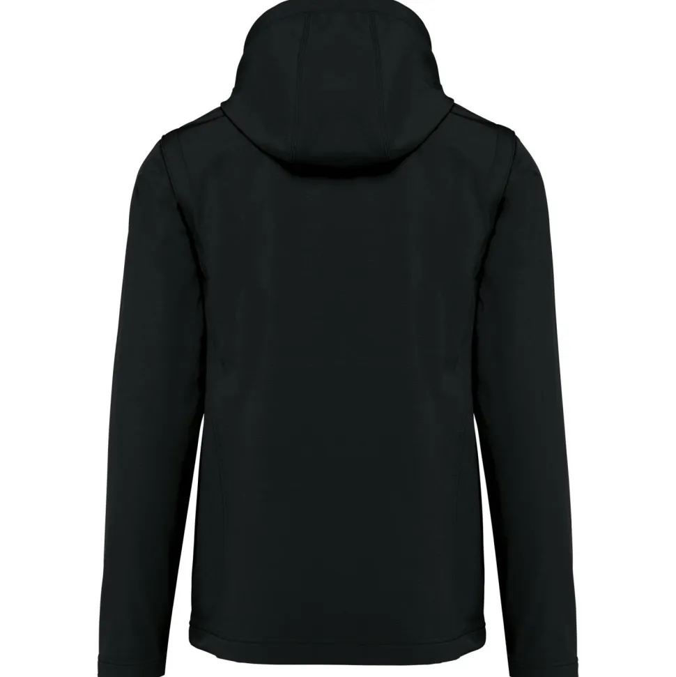 Kariban K422 - Veste Softshell Unisexe à Manches Amovibles et Capuche