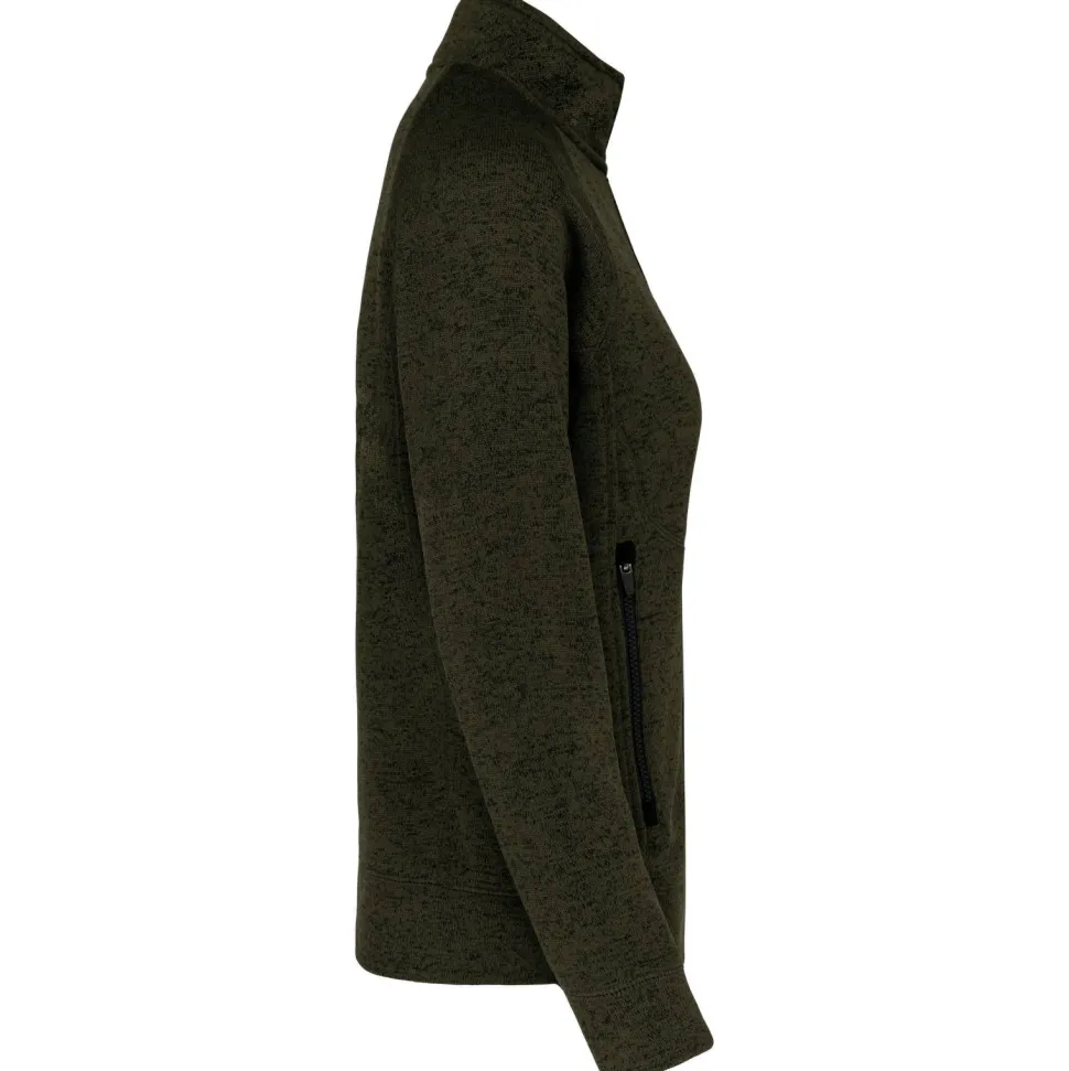 Kariban K9107 - Veste zippée chinée femme
