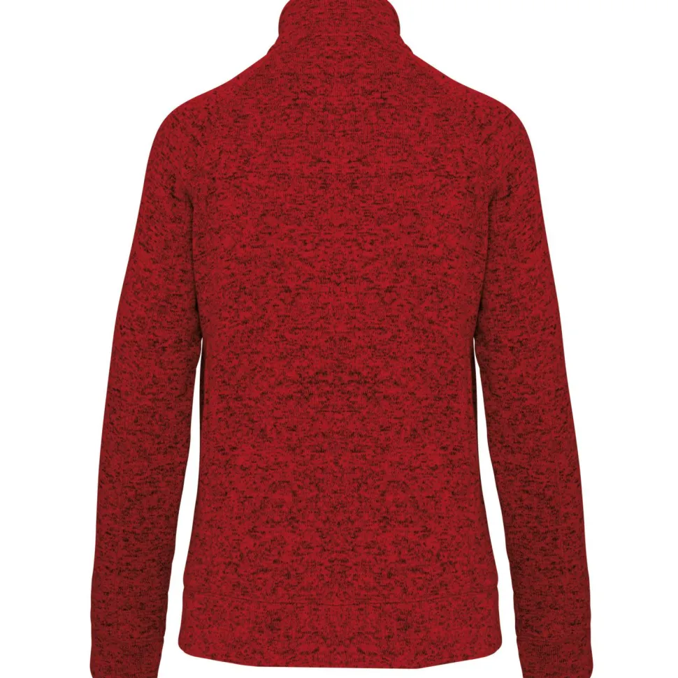 Kariban K9107 - Veste zippée chinée femme