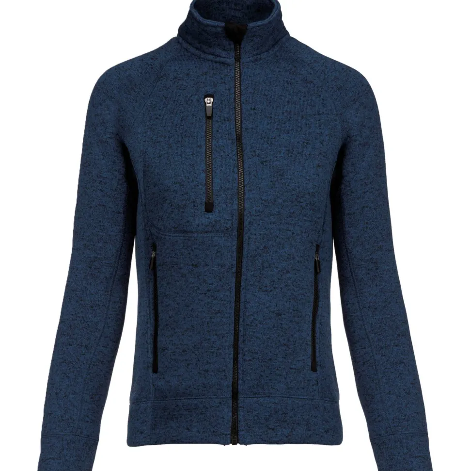 Kariban K9107 - Veste zippée chinée femme