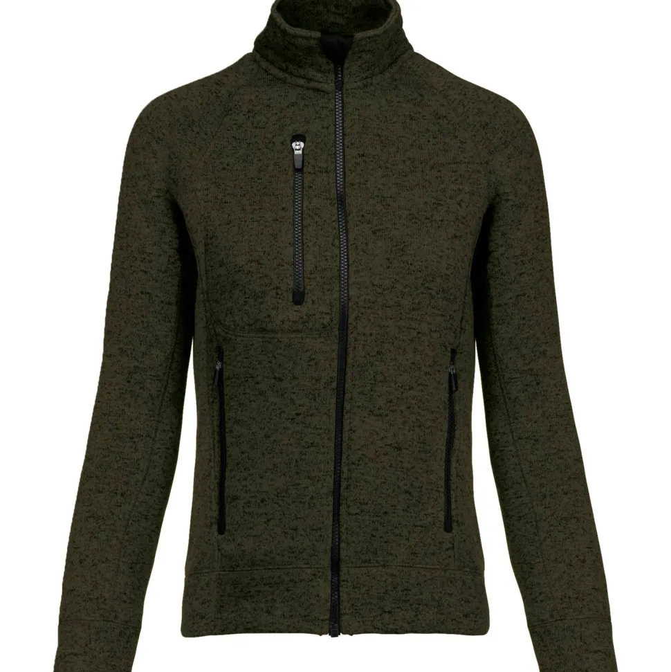 Kariban K9107 - Veste zippée chinée femme