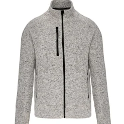 Kariban K9106 - Veste zippée chinée homme