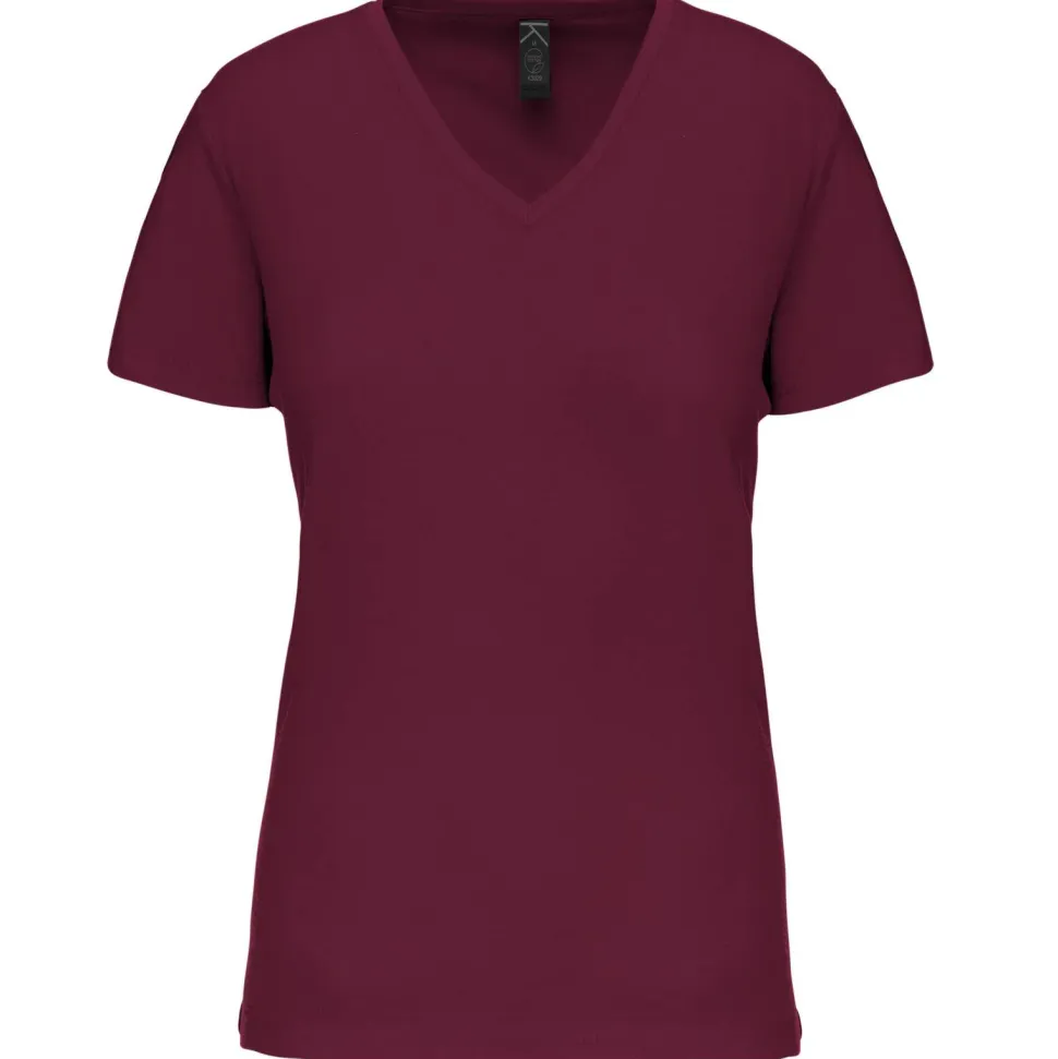 Kariban K3029IC - T-shirt BIO150IC col V femme
