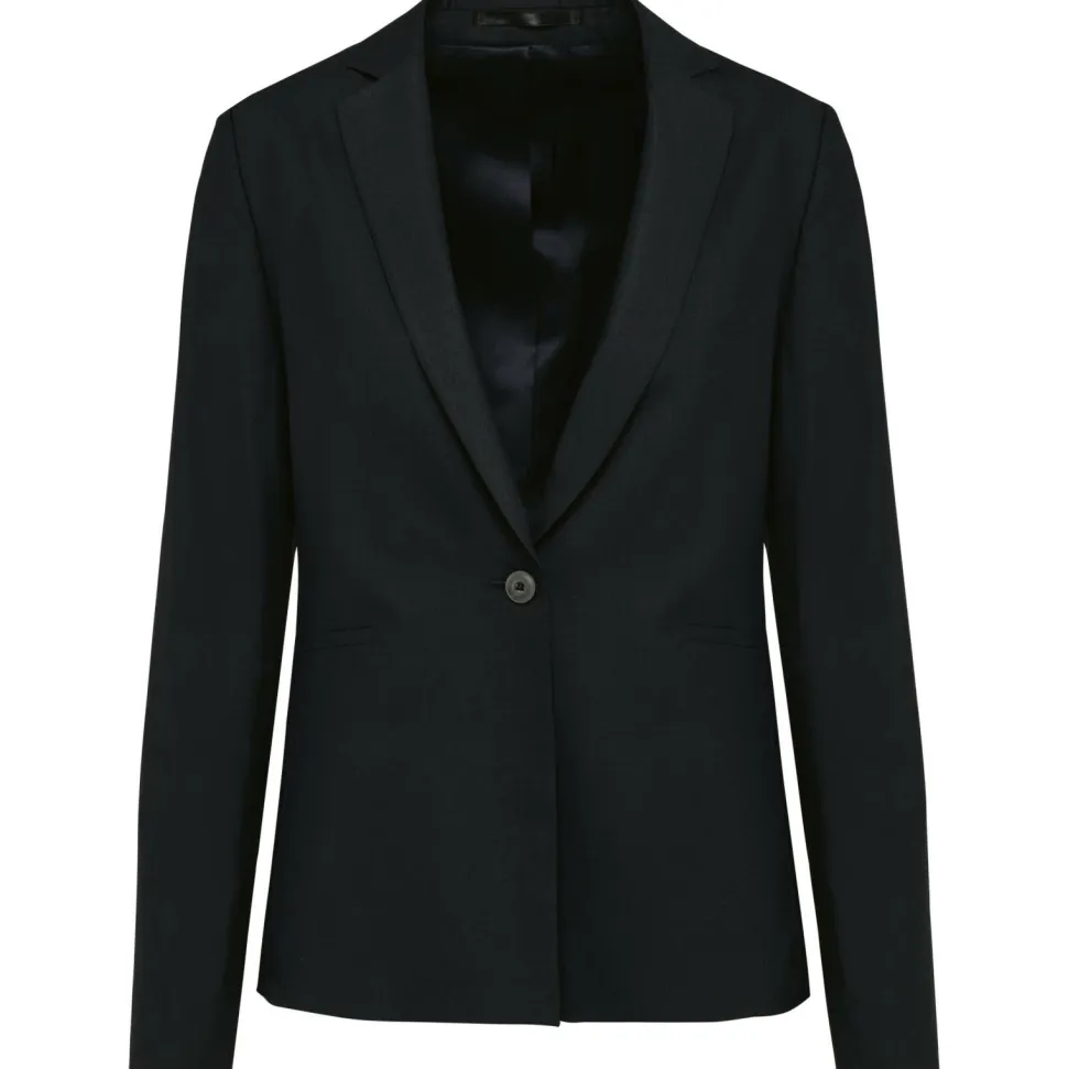 Kariban Premium PK6050 - Blazer Élégant pour Femmes en Laine Mélangée