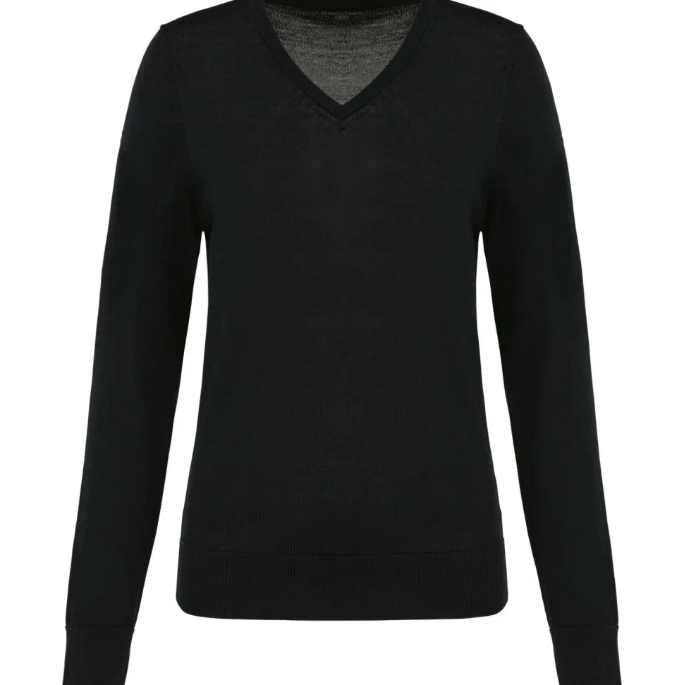 Kariban Premium PK911 - Pull Mérinos col V femme