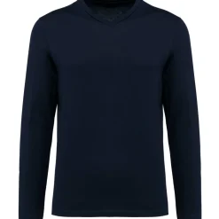 Kariban Premium PK306 - T-shirt Supima® col V manches longues homme