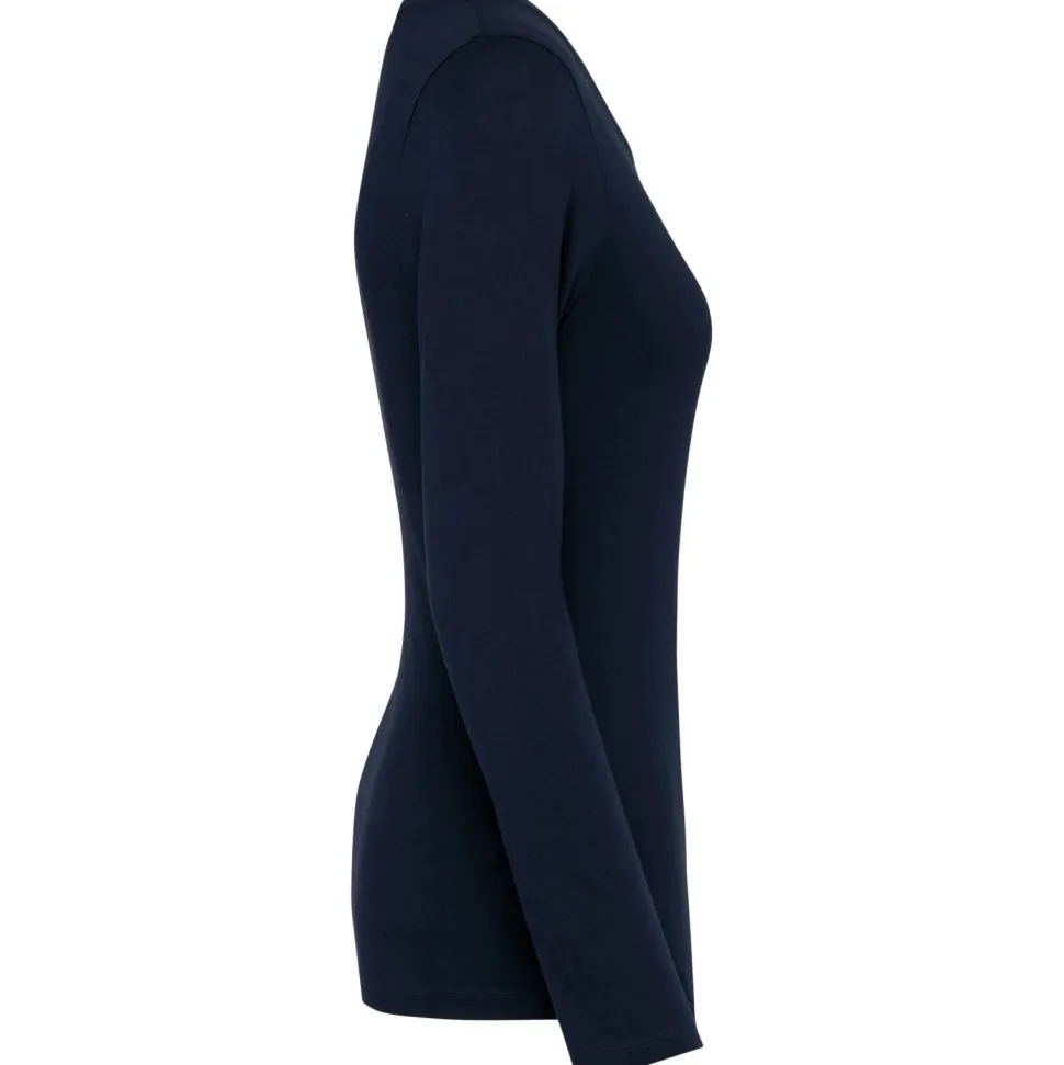 Kariban Premium PK307 - T-shirt Supima® col V manches longues femme