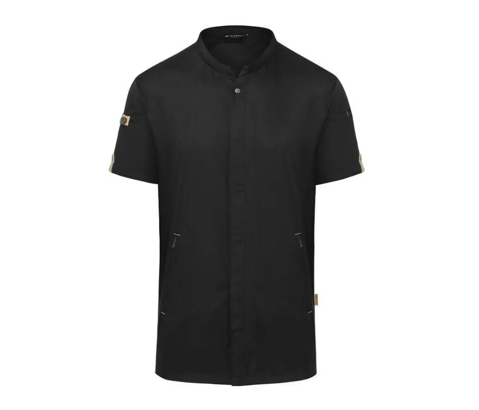 KARLOWSKY KYJM36 - Veste de cuisiner manches courtes écoresponsable