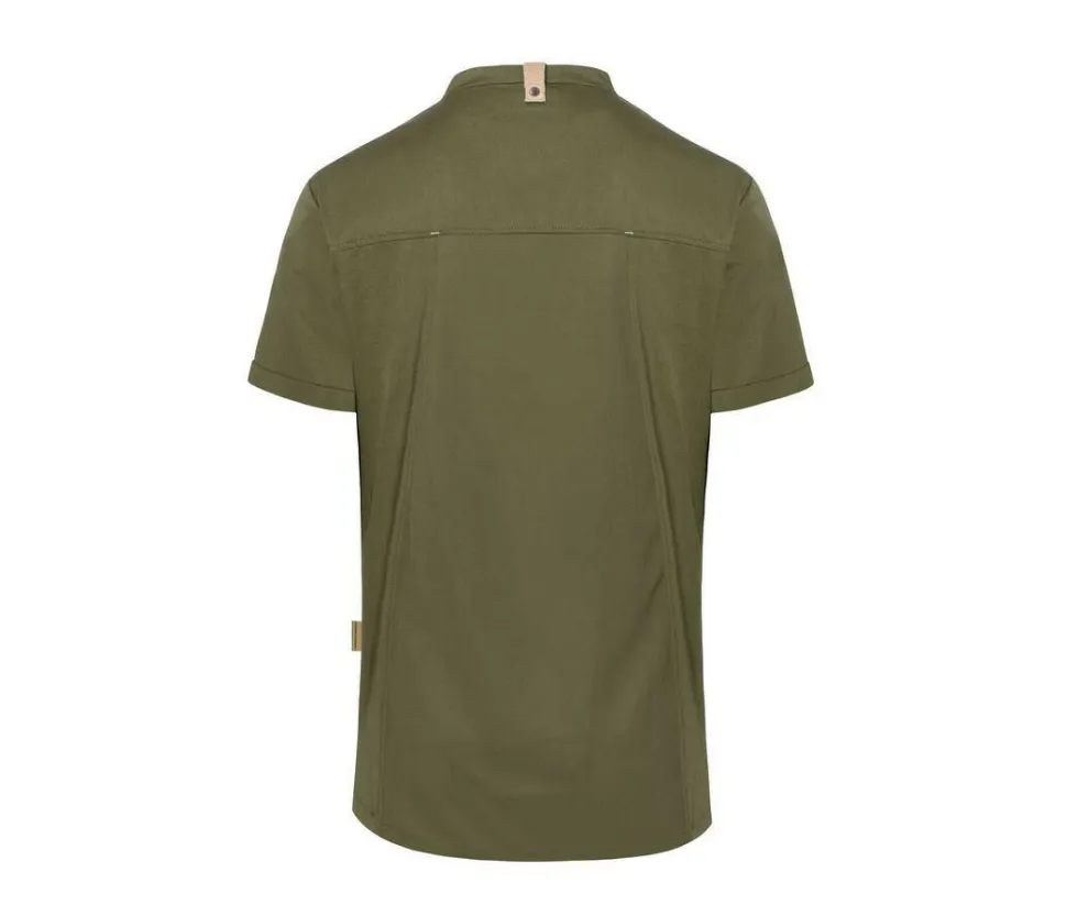 KARLOWSKY KYJM36 - Veste de cuisiner manches courtes écoresponsable