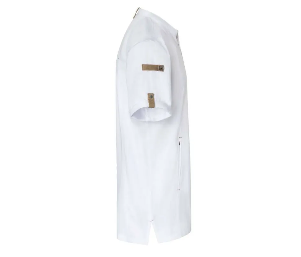 KARLOWSKY KYJM36 - Veste de cuisiner manches courtes écoresponsable