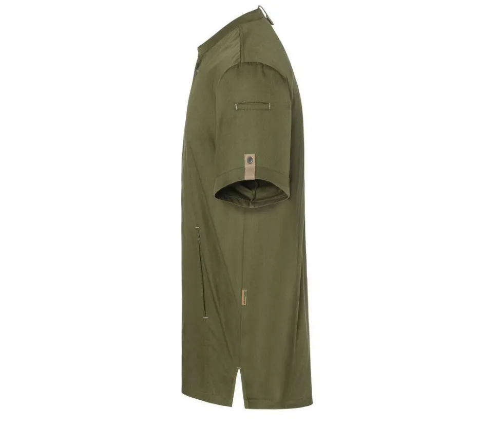 KARLOWSKY KYJM36 - Veste de cuisiner manches courtes écoresponsable