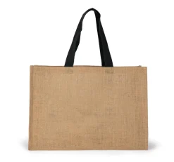 Kimood KI0743 - Grand Sac Shopping en Jute Rigide Écologique