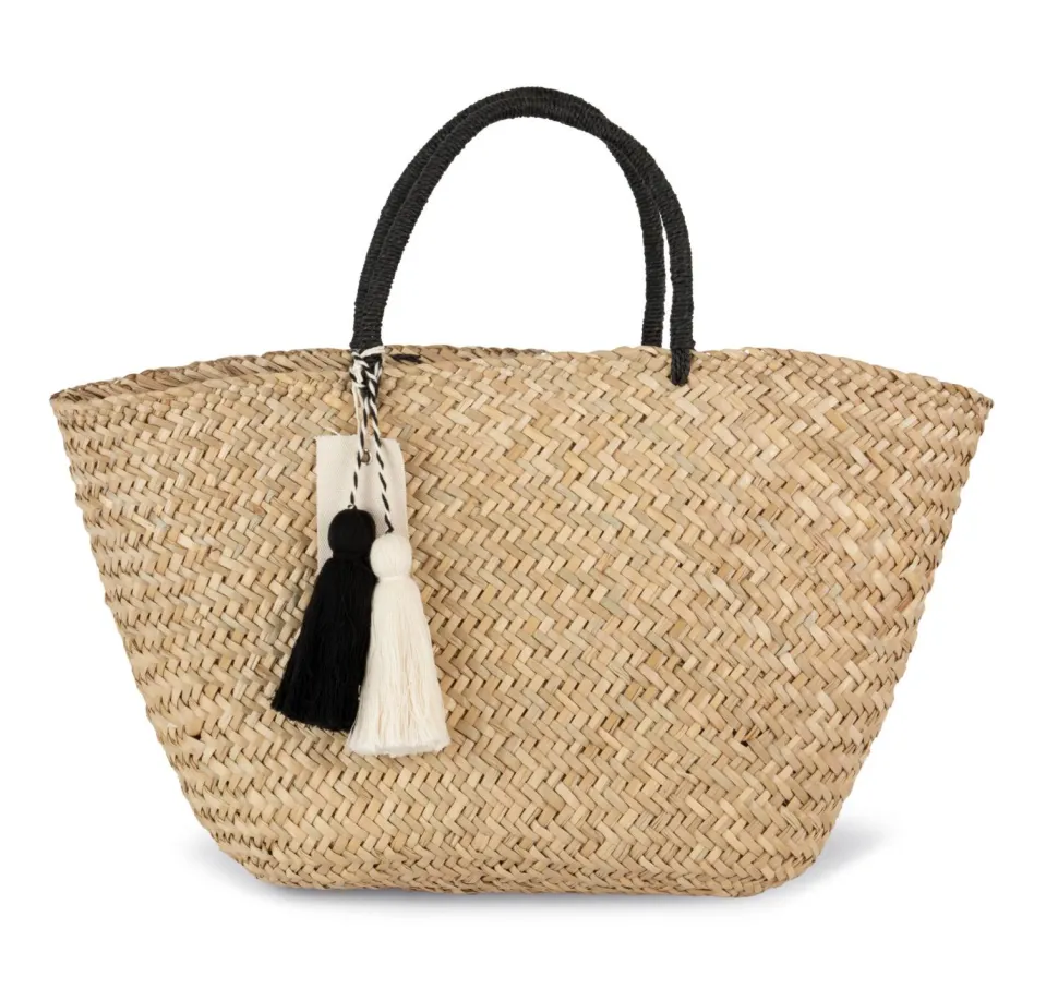 Kimood KI5225 - Panier shopping en paille