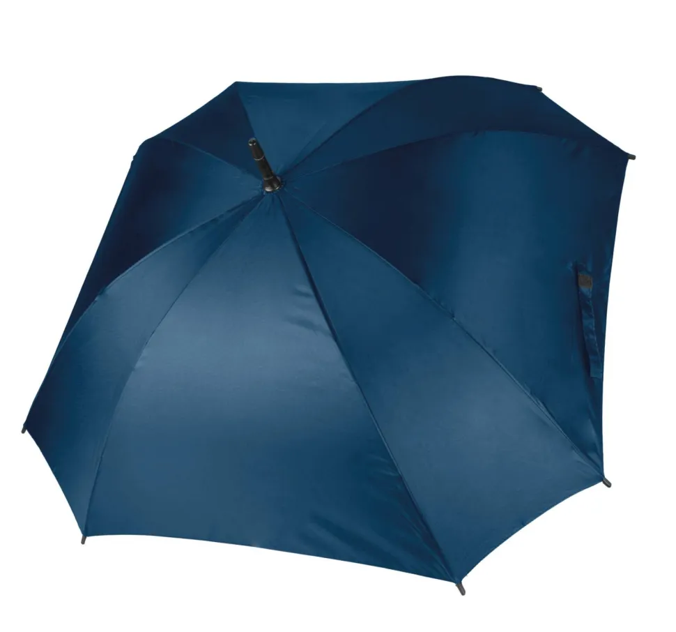 Kimood KI2023 - Parapluie Carré Élégant avec Poignée en Caoutchouc