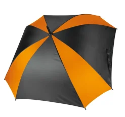 Kimood KI2023 - Parapluie Carré Élégant avec Poignée en Caoutchouc