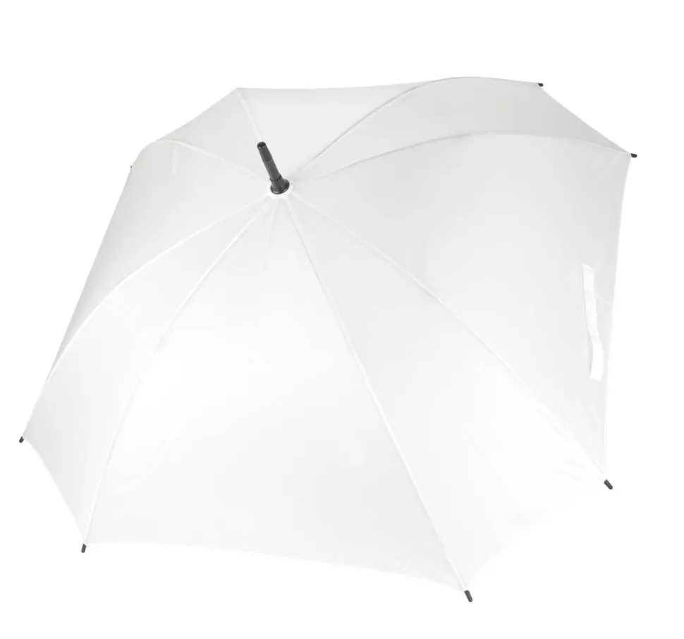 Kimood KI2023 - Parapluie Carré Élégant avec Poignée en Caoutchouc