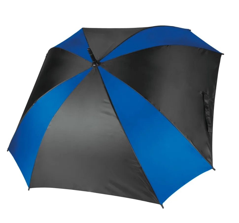 Kimood KI2023 - Parapluie Carré Élégant avec Poignée en Caoutchouc