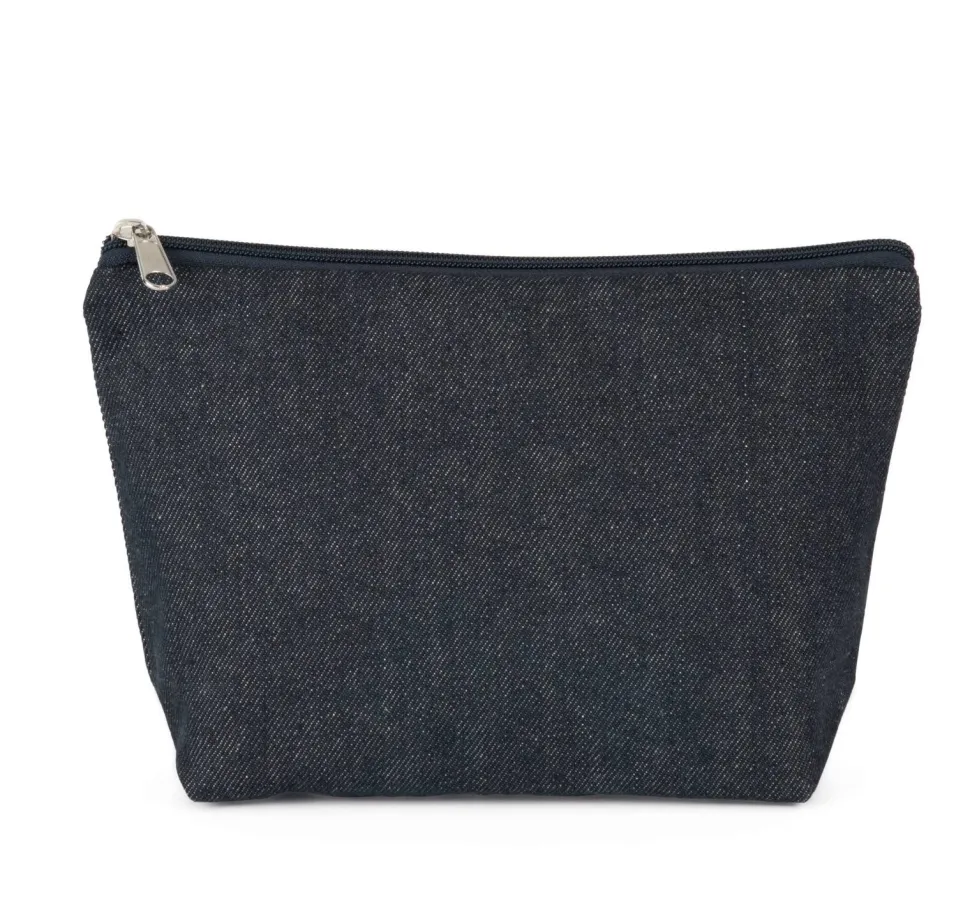 Kimood KI5710 - Pochette Écologique en Coton Recyclé Denim
