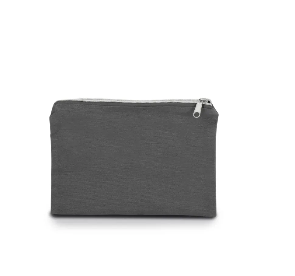 Kimood KI0721 - Pochette en coton canvas - modèle moyen