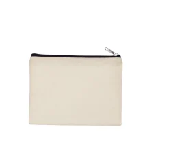 Kimood KI0721 - Pochette en coton canvas - modèle moyen