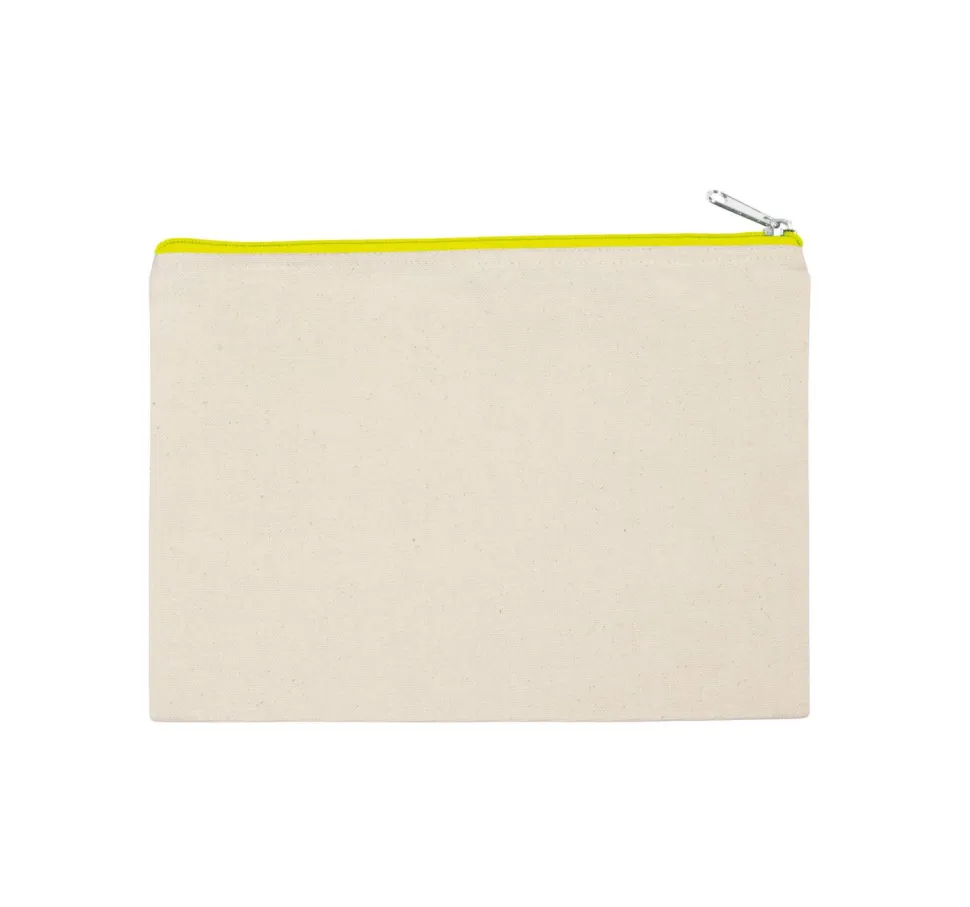 Kimood KI0722 - Pochette en coton canvas - grand modèle
