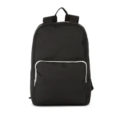 Kimood KI0181 - Sac à dos avec fermetures éclair contrastée