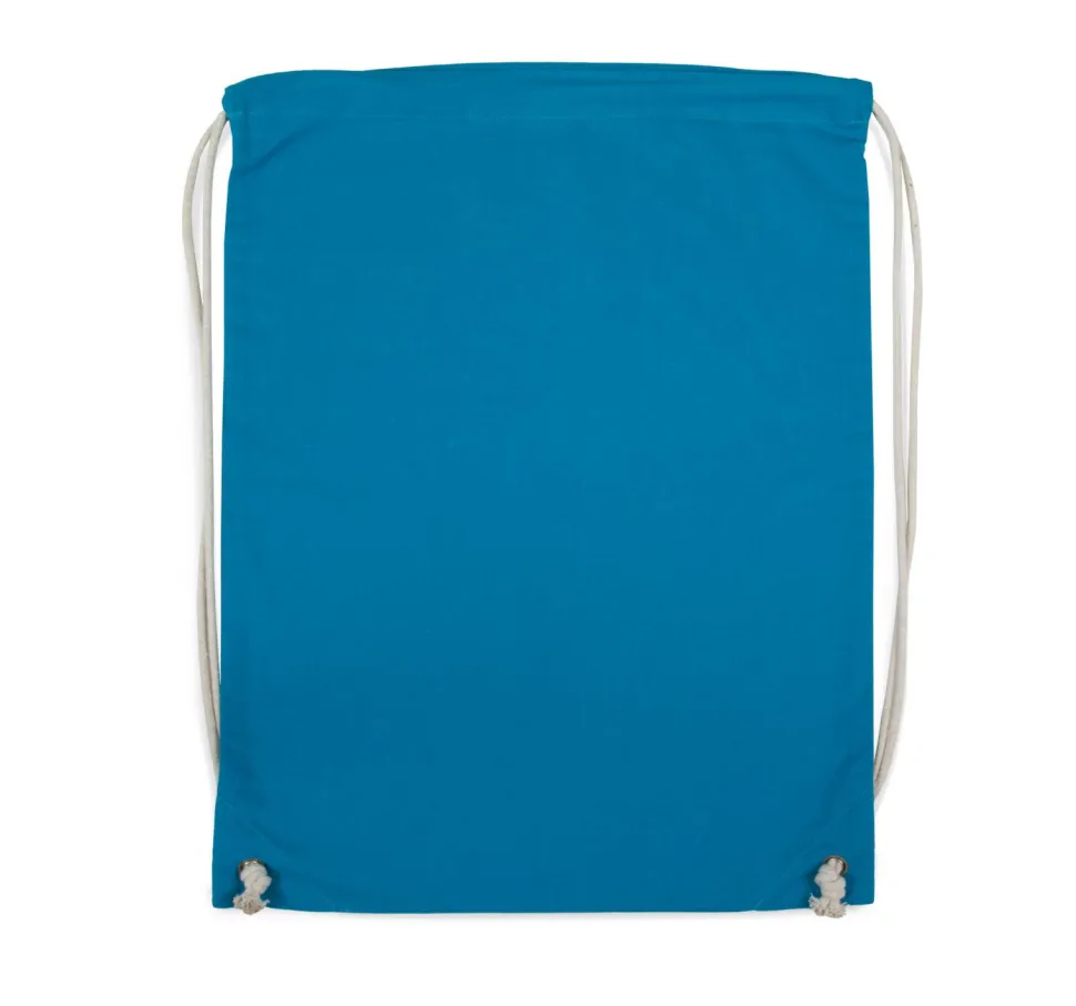 Kimood KI0125 - SAC À DOS EN COTON AVEC CORDELETTES