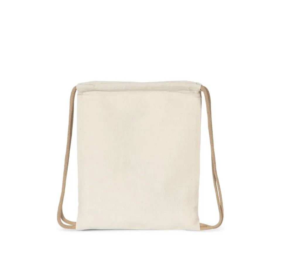 Kimood KI5103 - Sac à Dos Enfant Écologique avec Cordon