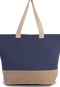 Kimood KI0258 - Sac de shopping fourre-tout esprit rustique