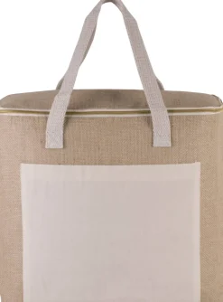 Kimood KI0354 - Sac isotherme en jute - grand modèle
