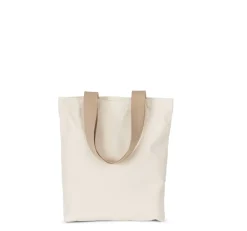 Kimood KI5202 - Sac Shopping recyclé à fond plat