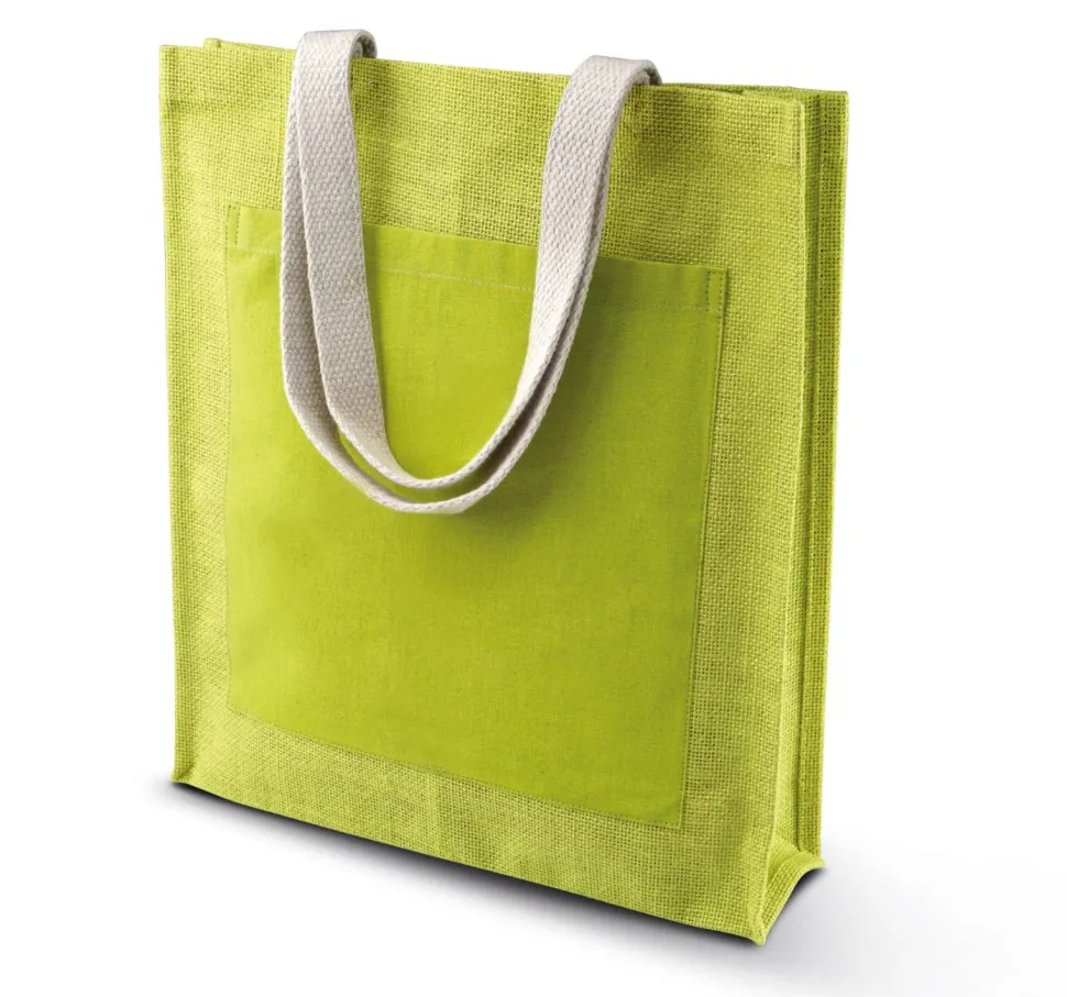 Kimood KI0221 - SAC SHOPPING TOILE DE JUTE