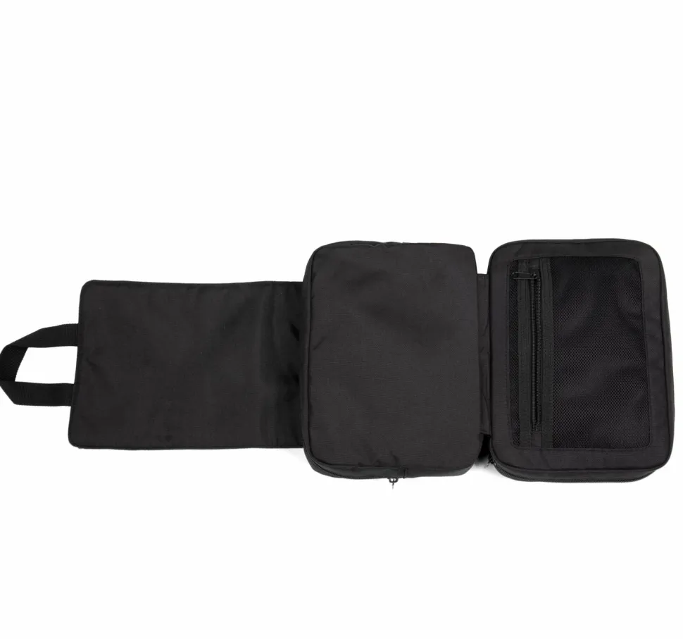Kimood KI0370 - Trousse de toilette recyclée avec double compartiment