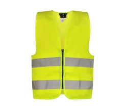 KORNTEX KX100 - Gilet de sécurité pour enfants avec fermeture éclair
