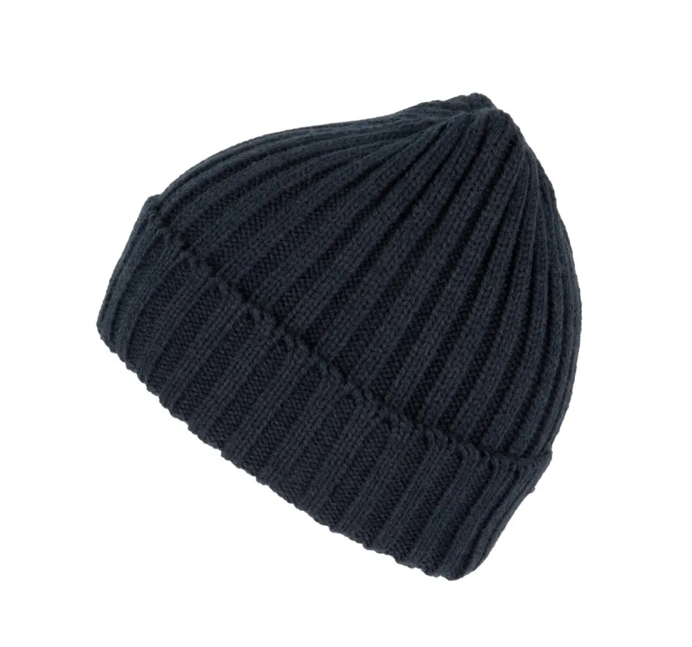 K-up KP953 - Bonnet à double côte et revers