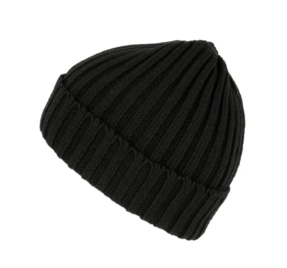 K-up KP953 - Bonnet à double côte et revers
