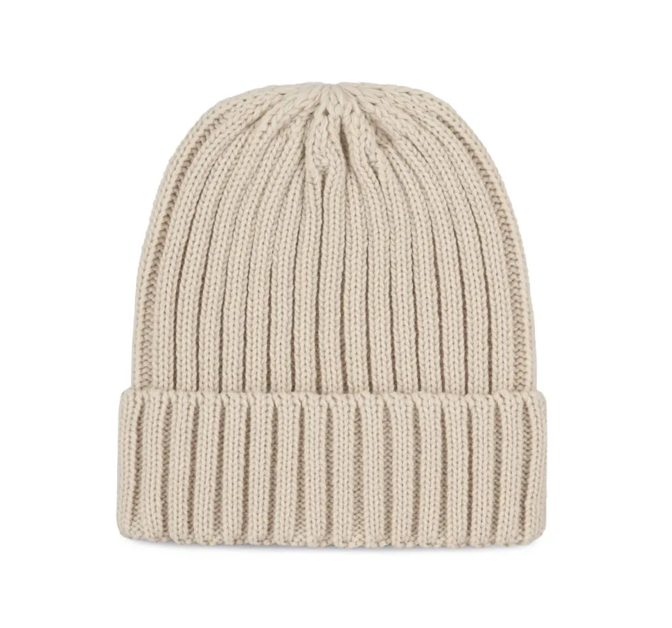K-up KP953 - Bonnet à double côte et revers